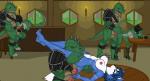 animated anthro balls bar blue_hair canine fellatio female fox hair interspecies krystal lizard male mammal nintendo nude oral oral_sex penis reptile scalie sex sharpclaw star_fox straight unknown_artist video_games
Rating: Explicit
Score: 3
User: Cane751
Date: March 13, 2014