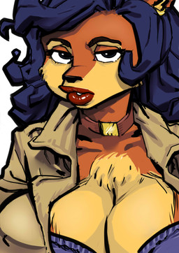 anthro big_lips blue_eyes blue_hair bonemarrowman breasts canine carmelita_fox chest_tuft cleavage clothed clothing collar female fox fur hair lips looking_at_viewer mammal sly_cooper_(series) solo tuft
Rating: Safe
Score: 9
User: Juni221
Date: October 05, 2014 anthro big_lips blue_eyes blue_hair bonemarrowman breasts canine carmelita_fox chest_tuft cleavage clothed clothing collar female fox fur hair lips looking_at_viewer mammal sly_cooper_(series) solo tuft
Rating: Safe
Score: 9
User: Juni221
Date: October 05, 2014