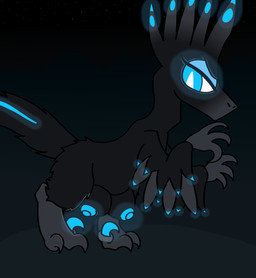 angry annoyed cave_background cavern chibi claws crotch_breasts feathers feet female feral glowing glowing_body glowing_claws glowing_eyes glowing_feathers glowing_nipples grey_body grey_feather_hair grey_feathers grey_feet grey_hands grey_snout nipples sickle_claw solo teats toe_claws therealmessyroomguy1 lumina_(therealmessyroomguy1) dinosaur dromaeosaurid feathered_dinosaur feathered_scalie glowworm prehistoric_species reptile saurischian scalie theropod digital_drawing_(artwork) digital_media_(artwork) hi_res
