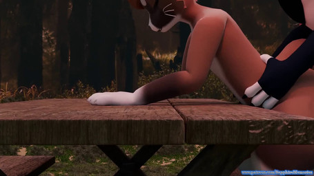 anal anal_penetration anthro anthro_on_anthro anthro_penetrated anthro_penetrating anthro_penetrating_anthro balls bodily_fluids cum cum_in_ass cum_inside doggystyle duo forest from_behind_position furniture genital_fluids genitals knot knot_fucking male male/male male_penetrated male_penetrating male_penetrating_male outside outside_sex penetration penile penile_penetration penis_in_ass picnic_table plant sex table taking_turns teeth top_hole tree versatile sapphirememories blender_cycles mayu_(azuki) novabeast 16:9 3d_(artwork) 3d_animation animated digital_media_(artwork) huge_filesize long_playtime no_sound webm widescreen