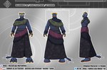 aljune_art anthro banshee-44 banshee_(destiny) destiny_(video_game) destiny_2 english_text exo_(destiny) felid fireteam_epsilon hi_res male mammal model_sheet pantherine solo text url