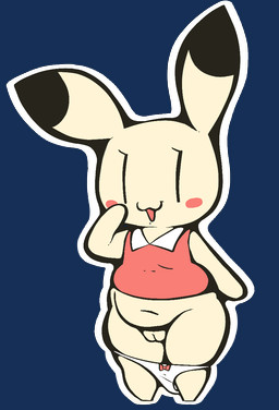 anthro black_ear_tips black_eyes blush blush_stickers bow_panties bow_underwear clothed clothed_anthro clothed_female clothing collared_dress dipstick_ears dress ear_markings eyelashes featureless_feet featureless_hands feet female female_anthro fur genitals humanoid_genitalia humanoid_vulva markings multicolored_ears navel open_:3 open_mouth open_smile outline panties panties_down partially_clothed pink_blush plump_labia raised_clothing raised_dress red_clothing red_dress simple_background smile solo standing thick_thighs transparent_background underwear underwear_down vertical_bar_eyes vulva white_clothing white_outline white_panties white_underwear yellow_body yellow_ears yellow_fur yellow_vulva brattybunnny animal_yokocho iyo lagomorph leporid mammal rabbit 2026 alpha_channel digital_drawing_(artwork) digital_media_(artwork) hi_res