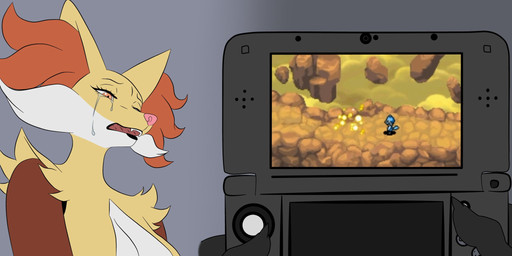 ambiguous_gender anthro black_body bodily_fluids breasts crying duo eyelashes fangs female female/ambiguous grey_background inner_ear_fluff orange_body orange_eyes pink_nose red_body simple_background tears teeth tuft yellow_body symest nintendo nintendo_3ds nintendo_ds_family pokemon pokemon_mystery_dungeon spike_chunsoft saffron_(symest) delphox generation_4_pokemon generation_6_pokemon pokemon_(species) riolu 2025 2:1 digital_drawing_(artwork) digital_media_(artwork) hi_res