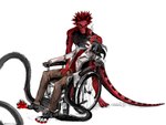 anthro blood bodily_fluids burn cigarette crying duo eye_gouge gore male male/male pain revenge tears torture vehicle wheelchair wounded jeffusherb furx_(character) pascal_(jeffusherb) felid feline lizard mammal reptile scalie digital_media_(artwork) pixel_(artwork)