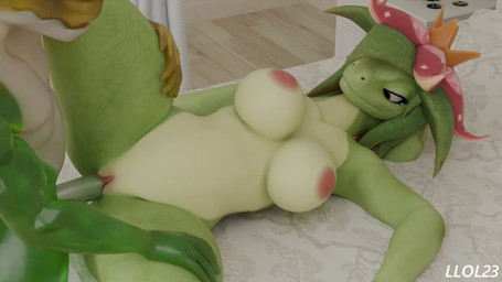 abs anthro bedroom belly bouncing_breasts breasts crown dominant dominant_male duo female female_focus female_penetrated floor genitals green_body green_penis headgear leg_grab male male/female male_penetrating male_penetrating_female nipples nude penetration penile penile_penetration penis penis_in_vagina plant red_eyes sex spread_legs spreading thigh_grab vaginal vaginal_penetration wood wood_floor llol23 furromantic_(modeler) glitch_productions palworld pocketpair the_amazing_digital_circus dinossom_(furromantic) gummigoo_(tadc) dinossom elemental_creature flora_fauna pal_(species) reptile scalie 16:9 3d_(artwork) 3d_animation animated digital_media_(artwork) hi_res loop short_playtime sound webm widescreen