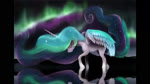 aurora_(phenomenon) cutie_mark eyes_closed feathered_wings feathers female feral fur hair horn iridescent iridescent_feathers iridescent_hair iridescent_mane iridescent_tail iridescent_wings multicolored_hair reflection royalty sad sky solo star white_body white_feathers white_fur wings equum_amici nightshroud friendship_is_magic hasbro my_little_pony mythology princess_celestia_(mlp) equid equine mammal mythological_creature mythological_equine winged_unicorn 16:9 2015 animated bad_metadata no_sound short_playtime webm widescreen