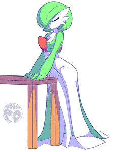 anthro big_breasts breasts clothed clothing eyelashes female furniture genitals hair masturbation not_furry nude red_eyes simple_background solo table table_humping vaginal vaginal_masturbation vulva white_body sharalythesheep nintendo pokemon gardevoir generation_3_pokemon humanoid mammal pokemon_(species) absurd_res digital_media_(artwork) hi_res