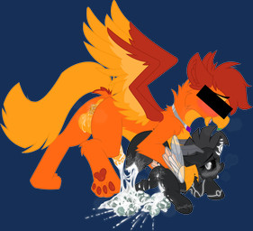 age_difference animal_genitalia animal_vulva canine_genitalia canine_vulva censored_face duo egg feral genitals herm intersex intersex/intersex oviposition ovipositor size_difference vulva young young_feral young_herm young_intersex sherathoz hasbro my_little_pony mythology fan_character avian gryphon hybrid mythological_avian mythological_creature alpha_channel hi_res