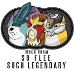 ambiguous_gender black_nose brown_eyes fangs feral group legendary_trio looking_at_viewer teeth text trio what unknown_artist dogelore nintendo pokemon doge canid canine entei generation_2_pokemon legendary_beasts legendary_pokemon mammal pokemon_(species) raikou suicune english_text low_res meme