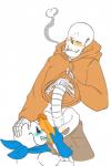 alternate_universe blush bone cigarette clothed clothed_sex clothing duo erection fellatio genitals humanoid_genitalia humanoid_penis male male/male not_furry oral orange_penis penile penis sex simple_background skeleton smoking tongue tongue_out white_background unknown_artist underswap undertale undertale_(series) papyrus_(underswap) papyrus_(undertale) sans_(underswap) sans_(undertale) animated_skeleton humanoid undead hi_res incest_(lore)