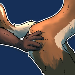 anthro arched_back butt butt_focus butt_grab duo female fluffy_butt hand_on_butt male male/female nude nude_female tail mangomutt ludwig_(mangomutt) luttie canid canine canis domestic_dog german_shepherd herding_dog hybrid mammal pastoral_dog wolf wolfdog 1:1 alpha_channel
