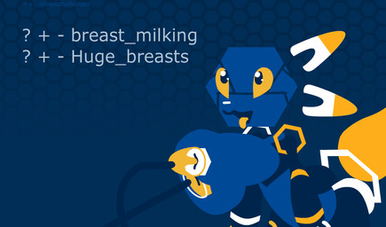 ahegao anthro big_breasts blue_body bodily_fluids breast_milking breasts female fire flaming_tail hexagon huge_breasts lactating looking_pleasured machine mascot milk milking_machine mismatched_nipples nipples solo tail tail_motion tailwag tongue tongue_out iloveslutyshortstax e621 esix domestic_cat felid feline felis mammal robot adobe_animate_(artwork) animated digital_media_(artwork)
