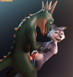anal anal_penetration anthro anthro_on_anthro anthro_penetrated anthro_penetrating anthro_penetrating_anthro arm_grab arm_pull duo female female_penetrated from_behind_position fur genitals knot male male/female male_penetrating male_penetrating_female multicolored_body multicolored_fur open_mouth penetration penile penile_penetration penis prison_guard_position sex simple_background tail tongue tongue_out two_tone_body two_tone_fur conditional_dnp crittermatic kale_(critterclaws) sage_(critterclaws) canid canine canis kobold mammal scalie wolf 3d_(artwork) digital_media_(artwork)