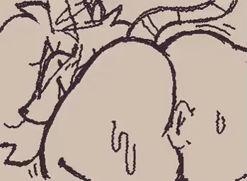 anthro anus bent_over big_butt bodily_fluids butt butt_focus cinemagraph ear_piercing ear_ring eyelashes female fluffy fluffy_hair grin hair looking_at_viewer looking_back looking_back_at_viewer low_contrast piercing presenting presenting_hindquarters raised_tail rat_tail ring_piercing smile solo squigglevision sweat sweaty_butt tail maddeku elisa_(maddeku) fancy_rat mammal murid murine rat rodent 2025 2d_animation animated loop low_res monochrome