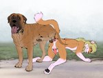 all_fours anal anal_knotting anal_penetration anal_tugging anatomically_correct_feral animal_genitalia animal_penis anthro anthro_on_feral anthro_penetrated ass_to_ass balls bestiality bodily_fluids bound canine_genitalia cum cum_in_ass cum_inside duo erection feline_genitalia feline_penis feral feral_penetrating feral_penetrating_anthro genital_fluids genitals hair imminent_unknotting knot knot_bulge knot_root knot_tugging knotting long_hair male male/male male_on_feral male_penetrated male_penetrating male_penetrating_male masturbating_while_penetrated masturbation penetration penis quadruped sex kodaac canid canine canis domestic_dog felid lion mammal mastiff molosser pantherine hi_res