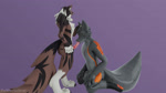animal_genitalia animal_penis anthro canine_genitalia canine_penis clothing drone dronesuit duo fellatio genitals knot latex latex_clothing male male/male nude oral penile penis sex fullforceural force_(character) canid canine canis gulonine mammal marten mustelid musteline pine_marten wolf 16:9 3d_(artwork) 3d_animation animated digital_media_(artwork) hi_res high_framerate loop no_sound short_playtime webm widescreen