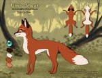 all_fours black_ears blue_eyes crotch_tuft feral fur male red_body red_fur tuft rukifox tibo_(rukifox) canid canine fox mammal model_sheet