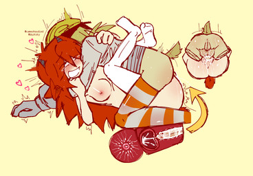 anus balls bodily_fluids breasts brown_horn butt butt_size_difference cervical_contact clothed clothing cum cum_in_uterus cum_in_vagina cum_inside cum_on_penis directional_arrow duo feet female female_penetrated from_front_position genital_fluids genitals grin hair heart_eyes heart_symbol horn impregnation internal internal_vaginal intraspecies legwear legwear_only long_hair looking_pleasured male male/female male_penetrating male_penetrating_female mating_press mostly_nude multiple_angles nipples orange_clothing orange_legwear orange_thigh_highs orgasm ovum ovum_with_heart penetration penis perineum red_hair red_tail saliva sculpture sex shirt smile sperm_cell statue sweat tail tears teeth thigh_highs thigh_highs_only throbbing throbbing_balls topwear uterus vaginal vaginal_canal vaginal_fluids vaginal_penetration vulva white_clothing white_legwear white_shirt white_thigh_highs white_topwear x_anus cameohasdied castle_of_nations law_of_talos karl_(unknown_person) rachel_(unknown_person) animal_humanoid animate_inanimate bovid bovid_humanoid caprine caprine_humanoid humanoid living_statue mammal mammal_humanoid sheep_humanoid digital_media_(artwork) hi_res