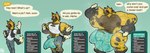 anthro big_bulge big_muscles body_hair bulge clothing dialogue electronics growth hair hair_growth hairy huge_bulge huge_muscles hyper hyper_bulge hyper_muscles male muscle_growth muscular musk musk_clouds phone reality_shift solo text torn_clothing underwear supermattym8 animal_crossing nintendo kyle_(animal_crossing) canid canine canis mammal wolf english_text hi_res