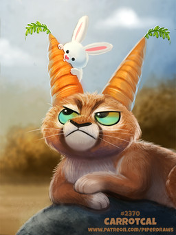 ambiguous_gender black_eyes brown_fur buckteeth caracal caracal_(genus) carrot cloud cryptid-creations dot_eyes duo eating felid feline feral food food_creature fur green_eyes grumpy humor lagomorph leporid mammal outside plant pun rabbit rock sky tan_fur teeth vegetable visual_pun whiskers white_fur
Rating: Safe
Score: 3
User: Clawstripe
Date: May 19, 2019 ambiguous_gender black_eyes brown_fur buckteeth caracal caracal_(genus) carrot cloud cryptid-creations dot_eyes duo eating felid feline feral food food_creature fur green_eyes grumpy humor lagomorph leporid mammal outside plant pun rabbit rock sky tan_fur teeth vegetable visual_pun whiskers white_fur
Rating: Safe
Score: 3
User: Clawstripe
Date: May 19, 2019