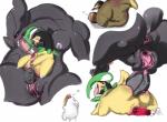 <3 all_fours anal anal_penetration anthro anus bayleef blush breasts cum darth_saburou doggystyle erection from_behind fucked_silly herm intersex legendary_pokémon male nicobay nintendo nipples penetration penis pokémon pussy reverse_cowgirl_position sex size_difference tongue tongue_out video_games zekrom
Rating: Explicit
Score: 6
User: Ample_Bovine
Date: December 21, 2013