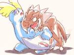 4:3 amaura anal anal_penetration bodily_fluids crying dinosaur duo erection feral feral_on_feral forced fossil_pokemon generation_6_pokemon genitals interspecies male male/male male_penetrated male_penetrating male_penetrating_male nintendo nude penetration penis pixiv_423617 pokemon pokemon_(species) rape reptile sauropod sauropodomorph scalie sex tears theropod tyrunt まつみえ