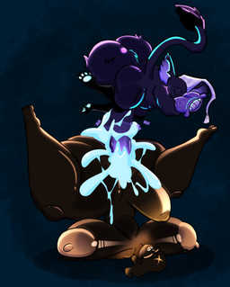 anthro balls big_balls big_breasts big_butt big_penis bodily_fluids breasts bulge butt clothing cum cum_in_vagina cum_inflation cum_inside duo female female_humanoid genital_fluids genitals hat headgear headwear huge_balls huge_penis hyper hyper_balls hyper_genitalia hyper_penis inflation male male_anthro nightcap penetration penis sex shortstack sleep_sex sleeping vaginal vaginal_penetration inkyproduction deadlock mythology valve haze_(deadlock) rem_(deadlock) avian bird demon gryphon humanoid mythological_avian mythological_creature oscine passerine absurd_res hi_res