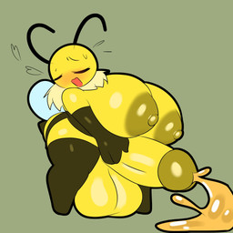 2_antennae antennae_(anatomy) anthro areola balls big_areola big_balls big_breasts big_penis black_antennae black_arms black_legs blush bodily_fluids breasts crossgender cum cum_from_penis cum_on_ground cumshot ejaculation eyes_closed flavored_cum food ftg_crossgender fti_crossgender fur genital_fluids genitals glans glistening glistening_areola glistening_arms glistening_balls glistening_bodily_fluids glistening_cum glistening_genital_fluids glistening_genitalia glistening_glans glistening_legs glistening_nipples glistening_penis glistening_thighs gynomorph gynomorph_anthro hand_on_genitalia hand_on_own_genitalia hand_on_own_penis hand_on_penis heart_symbol honey_(food) honey_cum huge_balls huge_breasts huge_penis humanoid_genitalia humanoid_penis hyper hyper_balls hyper_breasts hyper_genitalia hyper_penis insect_wings intersex intersex_anthro looking_pleasured masturbation multicolored_body multicolored_fur neck_tuft nipples non-mammal_breasts noseless open_mouth orange_blush penis solo standing stinger sweat tan_tuft thick_thighs tuft two_tone_body two_tone_fur unusual_bodily_fluids unusual_cum unusual_genital_fluids wide_hipped_anthro wide_hipped_gynomorph wide_hipped_intersex wide_hips wings yellow_balls yellow_body yellow_breasts yellow_fur yellow_penis yellow_stinger tha_randomu bug_fables moonsprout_games vi_(bug_fables) arthropod bee honey_bee hymenopteran insect 1:1 hi_res