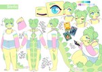 anthro barefoot blue_eyes blush bottomwear card choker clothed clothing colored_nails colored_toenails eyes_closed feet female fortune_telling furgonomics green_hair hair hotpants jewelry long_tail looking_at_viewer major_arcana makeup multicolored_body nails necklace open_mouth overweight overweight_anthro overweight_female pupils rear_view shorts side_view simple_background sitting slit_pupils solo spiked_tail spikes spikes_(anatomy) tail tarot tarot_card temperance_(tarot) text thagomizer the_empress_(tarot) the_sun_(tarot) thick_thighs toenails toes two_tone_body white_background wide_hips yellow_body ko_op lucie_viatge goodbye_volcano_high stella_(gvh) dinosaur ornithischian prehistoric_species reptile scalie stegosaurian stegosaurus thyreophoran digital_media_(artwork) english_text model_sheet official_art