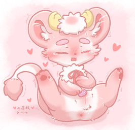 anus big_ears blush bodily_fluids butt chibi clitoral clitoral_masturbation clitoris egg_vibrator ejaculation female feral genital_fluids genitals heart_symbol horn loli masturbation orgasm orgasm_face pawpads paws sex_toy solo spreading toying_self vaginal vaginal_fluids vaginal_masturbation vaginal_squirting vibrator vulva young young_female young_feral xiaoyee_moon asian_mythology chinese_mythology east_asian_mythology fabulous_beasts fenz_(studio) mythology xiaolizhi_(fabulous_beasts) dragon kirin mythological_creature mythological_scalie scalie hi_res adult_(lore)