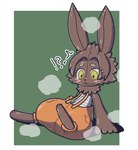 after_transformation anthro female inflatable poof_transformation transformation oagoner shangri-la_frontier bilac_(shangri-la_frontier) animate_inanimate lagomorph leporid living_inflatable mammal rabbit vorpal_bunny