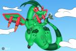 2018 3_toes absurd_res aircraft anus clitoris cloud digital_media_(artwork) dragon fakemon feet female feral flygon flying front_view full-length_portrait generation_3_pokemon genitals happy heart_symbol hi_res hybrid living_aircraft living_machine living_vehicle looking_at_viewer machine midair mythological_creature mythological_scalie mythology nintendo nude outside paws pokemon pokemon_(species) portrait presenting puffy_anus pussy robot scalie sky skyscape soles solo spread_legs spreading tail the-cog toes tongue tongue_out vehicle wings