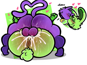 anthro anus balls blush bodily_fluids butt charm_(jewelry) cum cum_in_vagina cum_inside duo ejaculation eyes_closed female from_front_position genital_fluids genitals heart_symbol image_sequence kissing male male/female mating_press narrowed_eyes nude penetration penile penile_penetration penis penis_in_vagina sex sweat sweatdrop tail vaginal vaginal_penetration vulva greenfuzzyboii mob_entertainment poppy_playtime smiling_critters catnap_(poppy_playtime) hoppy_hopscotch felid feline lagomorph leporid mammal rabbit 4:3 hi_res