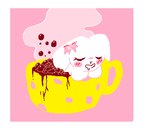 accessory ambiguous_gender anthro blush bodily_fluids border bow_ribbon container cup diarrhea drooling eyes_closed fart fart_bubbles feces floppy_ears food food_feces fur hair_accessory hair_bow hair_ribbon in_container in_cup open_mouth pink_background pink_hair_bow ribbons saliva scatplay simple_background solo steam unusual_feces white_body white_border white_fur theonetruesinner fakemon peeps pampeep_(theonetruesinner) food_creature lagomorph leporid living_marshmallow mammal rabbit