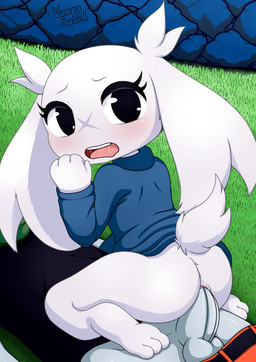 3_toes 4_fingers anthro anthro_focus anthro_on_top anthro_penetrated anus balls barefoot belt black_belt black_clothing black_eyes black_shirt black_tank_top black_topwear blue_clothing blue_sweater blue_text blue_topwear blush bodily_fluids bottomless bottomless_anthro bottomless_female bottomwear bottomwear_down butt clothed clothing cowgirl_position duo eyelashes faceless_character faceless_humanoid faceless_male facial_scar feet female female_anthro female_focus female_on_humanoid female_on_top female_penetrated fingers floppy_ears from_front_position fur genitals glistening glistening_eyes green_grass green_scarf grey_balls grey_body grey_penis humanoid_genitalia humanoid_on_anthro humanoid_on_bottom humanoid_penetrating humanoid_penetrating_anthro humanoid_penetrating_female humanoid_penis humanoid_vulva inner_labia larger_humanoid larger_male long_ears looking_at_viewer looking_back looking_back_at_viewer lop_ears lying machine male male/female male_humanoid male_on_anthro male_on_bottom male_penetrating male_penetrating_anthro male_penetrating_female on_back on_bottom on_grass on_ground on_top open_mouth pants pants_down partially_clothed penetration penile penile_penetration penis penis_in_vagina pink_anus pink_blush pink_inner_labia pink_tongue pink_vulva red_bottomwear red_clothing red_pants saliva saliva_on_tongue saliva_string scar scarf scut_tail sex shirt short_tail size_difference smaller_anthro smaller_female smaller_penetrated solo_focus sweater sweater_only tail tank_top teeth text toes tongue topwear topwear_only vaginal vaginal_penetration vulva white_body white_butt white_ears white_fur white_sclera white_tail white_vulva x_scar vampy_squid cave_story quote_(cave_story) sue_sakamoto android humanoid lagomorph mammal mimiga robot robot_humanoid 2025 absurd_res artist_name digital_media_(artwork) hi_res shaded watermark