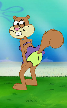 bare_legs bent_over bottomwear bra brown_body brown_fur brown_hair buckteeth butt clothing day dome female flower_cloud_(spongebob) fur grass green_clothing green_panties green_underwear hair inside looking_back male male/female on_model panties plant purple_bottomwear purple_bra purple_clothing purple_skirt purple_underwear sea skirt smile solo tail teeth underwear water faktun nickelodeon paramount_pictures spongebob_squarepants spongebob_squarepants_(series) sandy_cheeks mammal rodent sciurid tree_squirrel