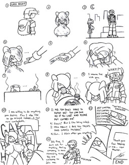 armor bath bathing bathtub beverage big_breasts bodily_fluids breasts clothed clothing dirty duo ellipsis female food genitals hug moon nipples not_furry_focus steam tears text towel undressing vulva mutantnight nintendo pokemon fan_character iron_boy kiwi_(mutantnight) generation_3_pokemon kirlia mammal pokemon_(species) english_text