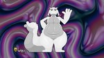 2_mouths abstract_background ambiguous_gender anthro breasts curvy_figure eyelashes featureless_breasts featureless_crotch female female/ambiguous flat_chested front_view fusion horn long_ears looking_at_viewer male multi_mouth nude popeye_arms pouch_(anatomy) purple_background simple_background slime solo tail tail_mouth thick_thighs unusual_anatomy unusual_tail voluptuous voluptuous_anthro voluptuous_female white_body wide_hipped_female wide_hips wbu undertale_(series) bloop_(tacokurt) toriel bog_leech_(species) boss_monster_(undertale) gastropod hybrid kangaroo macropod mammal marsupial mollusk monster octoroo 16:9 digital_media_(artwork) pixel_(artwork) widescreen