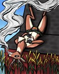 anthro antlers barn blue_sky bottomwear breasts brown_eyes bulge clothed clothing cornfield cornstalks deep_navel drugs erect_nipples farm frilly frilly_clothing frilly_panties frilly_underwear gynomorph hooves horn intersex lace_panties lingerie lying marijuana navel nipples on_back panties panties_only pattern_bottomwear pattern_clothing pattern_panties pattern_underwear pubes relaxing rooftop sky small_breasts smoke smoking smoking_marijuana solo striped_bottomwear striped_clothing striped_panties striped_underwear stripes topless topless_anthro underwear underwear_only nsfwulf deer mammal new_world_deer white-tailed_deer absurd_res hi_res trans_(lore) trans_woman_(lore)