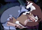 anal anal_knotting anal_penetration animal_genitalia animal_penis animal_pussy balls bodily_fluids canine_genitalia canine_penis canine_pussy cum cum_from_ass cum_from_pussy cum_in_ass cum_in_pussy cum_inside erection feet fellatio female female_penetrated feral feral_on_feral feral_penetrated feral_penetrating feral_penetrating_feral fur genital_fluids genitals group group_sex intraspecies knot knot_root knotted_penis knotting leaking_cum leaking_precum licking looking_back lying male male/female male_penetrating male_penetrating_female on_side oral pawpads paws penetration penile penile_penetration penis penis_lick precum precum_string pussy sex sheath smile tail threesome toes tongue tongue_out trio blurrypanda balto_(series) universal_studios aleu_(balto) ikun_(balto) taku_(balto) canid canine canis domestic_dog hybrid mammal wolf wolfdog absurd_res digital_media_(artwork) hi_res
