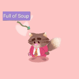anthro bottomwear chibi clothing necktie pants pink_nose shirt simple_background slightly_chubby solo text tongue tongue_out topwear sopa11uri full_of_milk/soup_(meme) illumination_entertainment sing_(movie) jerry_(sing) domestic_cat felid feline felis mammal 1:1 2022 english_text meme