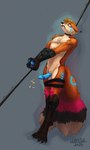 animal_genitalia animal_penis anthro asphyxiation bdsm belt bodily_fluids bondage bondage_gear bound canine_genitalia canine_penis cum ejaculation erection erotic_asphyxiation genital_fluids genitals hanged male penis restraints rope rope_bondage snuff solo lil_beetle canid canine canis fox mammal absurd_res hi_res
