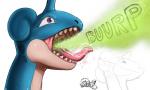 5:3 ambiguous_feral ambiguous_gender artca9 bodily_fluids breath burp_cloud burping countershading drooling face_focus fangs feral forced gas generation_1_pokemon heat_(disambiguation) hi_res lapras nintendo open_mouth pokemon pokemon_(species) saliva solo steam story story_at_source teeth tongue