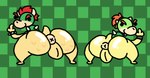 >:) aged_up anthro anus ass_clapping backsack balls big_butt bracelet butt duo flipping_viewer_off genitals gesture glistening glistening_anus glistening_butt green_background hair hand_gesture horn huge_butt jewelry looking_at_viewer looking_back male male_focus middle_finger multicolored_body orange_hair presenting presenting_hindquarters puffy_anus red_hair scales sharp_teeth shell simple_background size_difference smug_face snaggle_tooth spiked_shell spikes spikes_(anatomy) tail tail_motion teasing teeth text thick_thighs twerking yellow_body young young_anthro young_male nxyitn mario_bros nintendo bowser bowser_jr. koopa scalie 2d_animation aliasing animated digital_media_(artwork) english_text loop seamless_loop father_(lore) father_and_child_(lore) parent_(lore) parent_and_child_(lore) son_(lore)