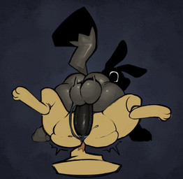 anal anal_penetration balls big_balls big_penis black_ears black_eyes black_tail brown_tail butt duo feral from_front_position fur genitals grey_body grey_fur grey_tail looking_back male male/male male_penetrated male_penetrating male_penetrating_male mating_press penetration penile penile_penetration penis penis_in_ass rear_view sex tail thick_thighs two_tone_tail yellow_body yellow_fur yellow_tail snackaftermidnight nintendo pokemon generation_1_pokemon generation_7_pokemon mimikyu pikachu pokemon_(species) 2025 digital_media_(artwork) hi_res