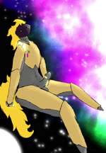 anthro balls blonde_hair bodily_fluids breath cum cum_drip dripping erection eyes_closed floating foreskin fur genital_fluids genitals glans grey_body grey_skin hair half-closed_eyes leaking leaking_cum leaking_precum machine male masturbation mouth_closed narrowed_eyes nebula nude open_mouth panting penile penile_masturbation penis precum precum_drip retracted_foreskin solo solo_focus space star tail yellow_body yellow_eyes yellow_fur yellow_glans yellow_mouth yellow_penis yellow_tail yhr'ytr robot animated hi_res webm