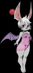 anthro choker clothing facing_aside feet female jewelry lingerie lingerie_panties looking_at_viewer necklace reference_image solo spread_wings toes wings jijis-waifus final_fantasy square_enix bonnie_klunnox humanoid ivalician_moogle mammal moogle alpha_channel hi_res