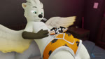anthro bed bulge duo frottage fur furniture hair inside male male/male micro orange_body orange_fur penile penises_touching sex size_difference white_body white_fur wings gylala gylala_(character) sokob dutch_angel_dragon mammal mustelid otter 16:9 3d_(artwork) 3d_animation animated blender_(artwork) digital_media_(artwork) hi_res high_framerate huge_filesize long_playtime loop no_sound webm widescreen