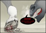 black_border border crush feral gore macro micro stomping trampling shiraclawr equid equine horse mammal mouse murid murine rat rodent absurd_res hi_res