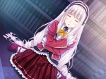 4:3 alternative_fashion animate_inanimate bodily_fluids crying doll doll_joints eyes_closed female hair humanoid j-fashion living_doll lolita_(fashion) long_hair monster_girl_(genre) not_furry sei_monmusu_gakuen solo tears vanadis white_hair